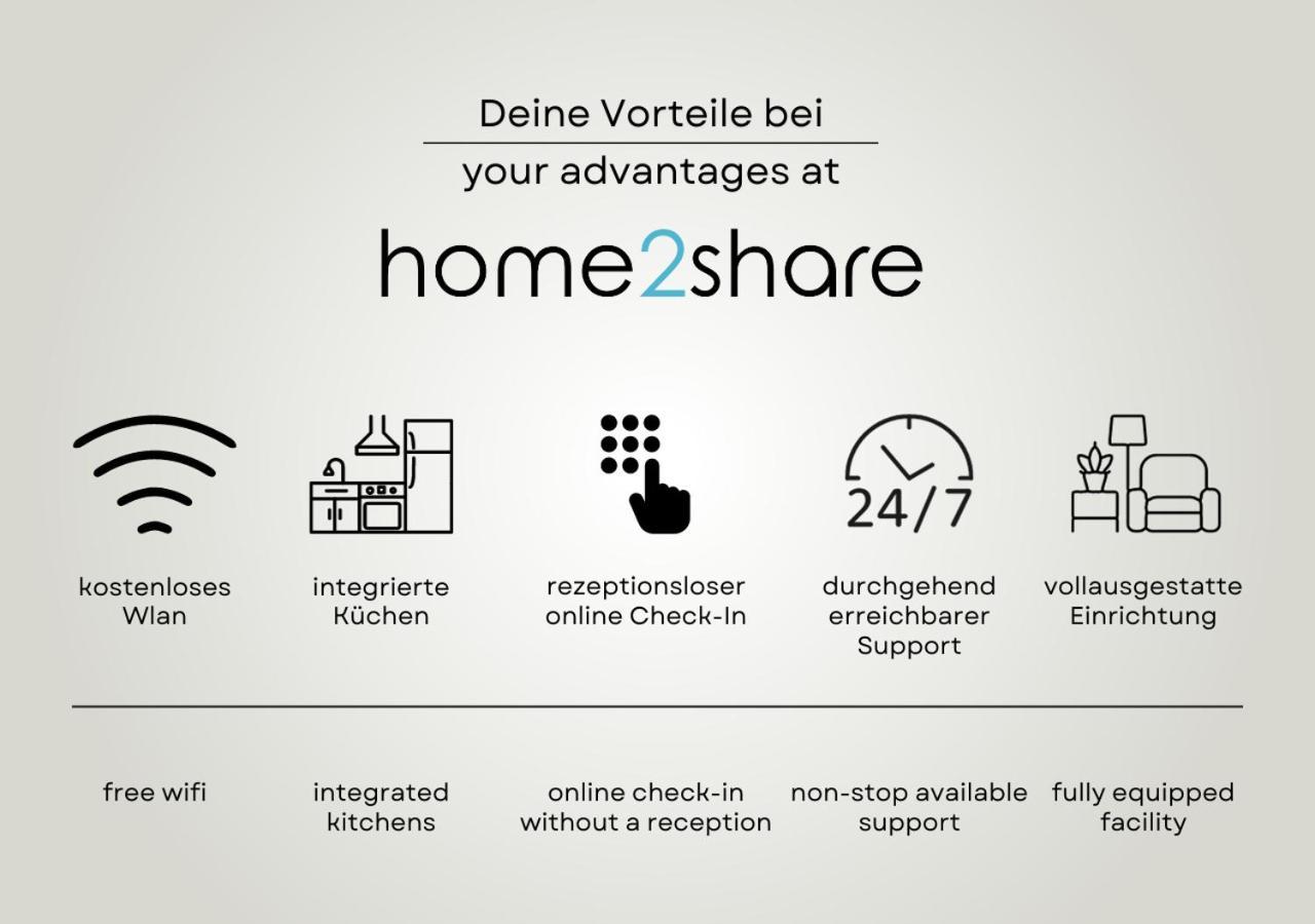 Schone Apartments In Der Innenstadt Von Osnabruck I Home2Share Kültér fotó